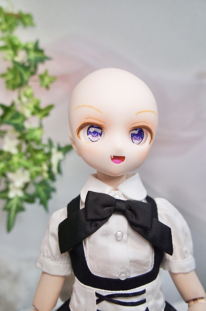 カスタムヘッド　ドール　DDH-28 セミホワイト肌 八重歯3姉妹