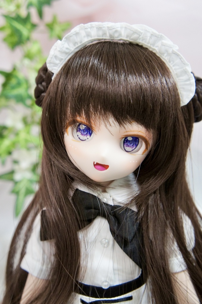 カスタムヘッド　ドール　DDH-28 セミホワイト肌 八重歯3姉妹