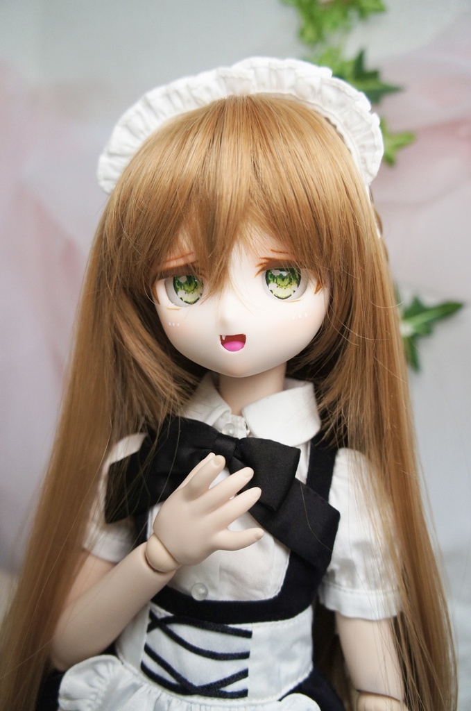カスタムヘッド　ドール　DDH-29 セミホワイト肌 八重歯3姉妹