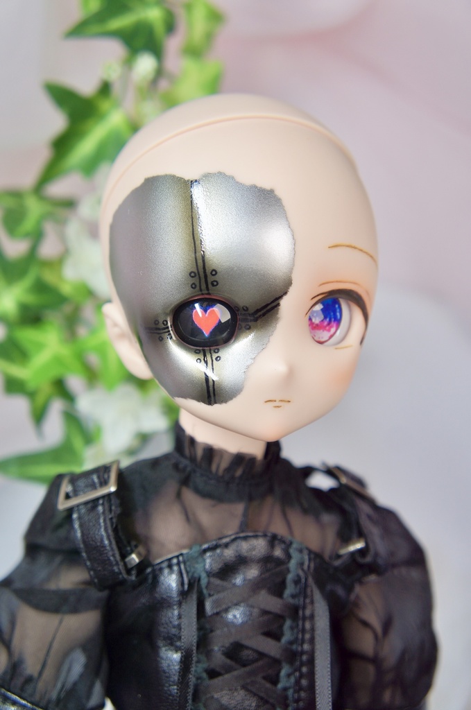 カスタムヘッド　ドール　DDH-27 フレッシュ肌 墓咲04