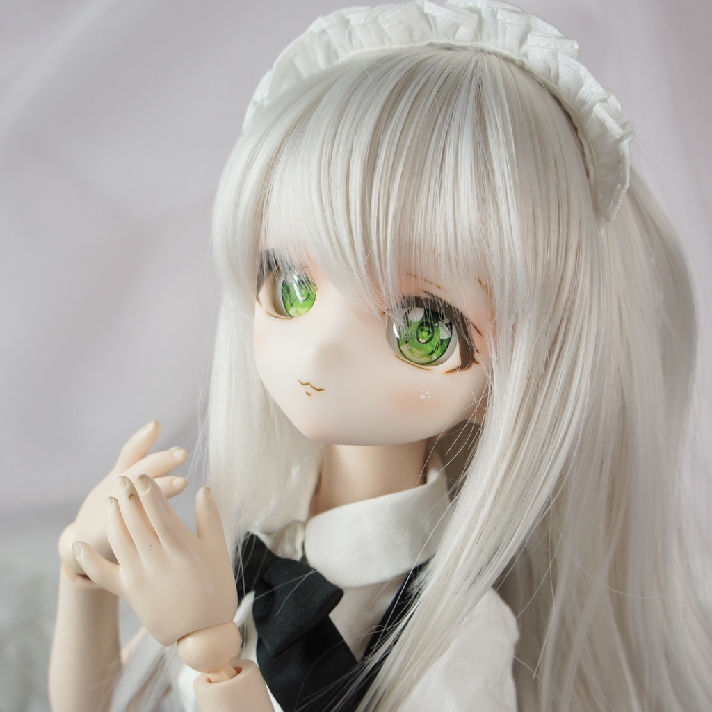 カスタムヘッド　ドール　DDH-28 セミホワイト肌 休止を終わらせに来た娘SW