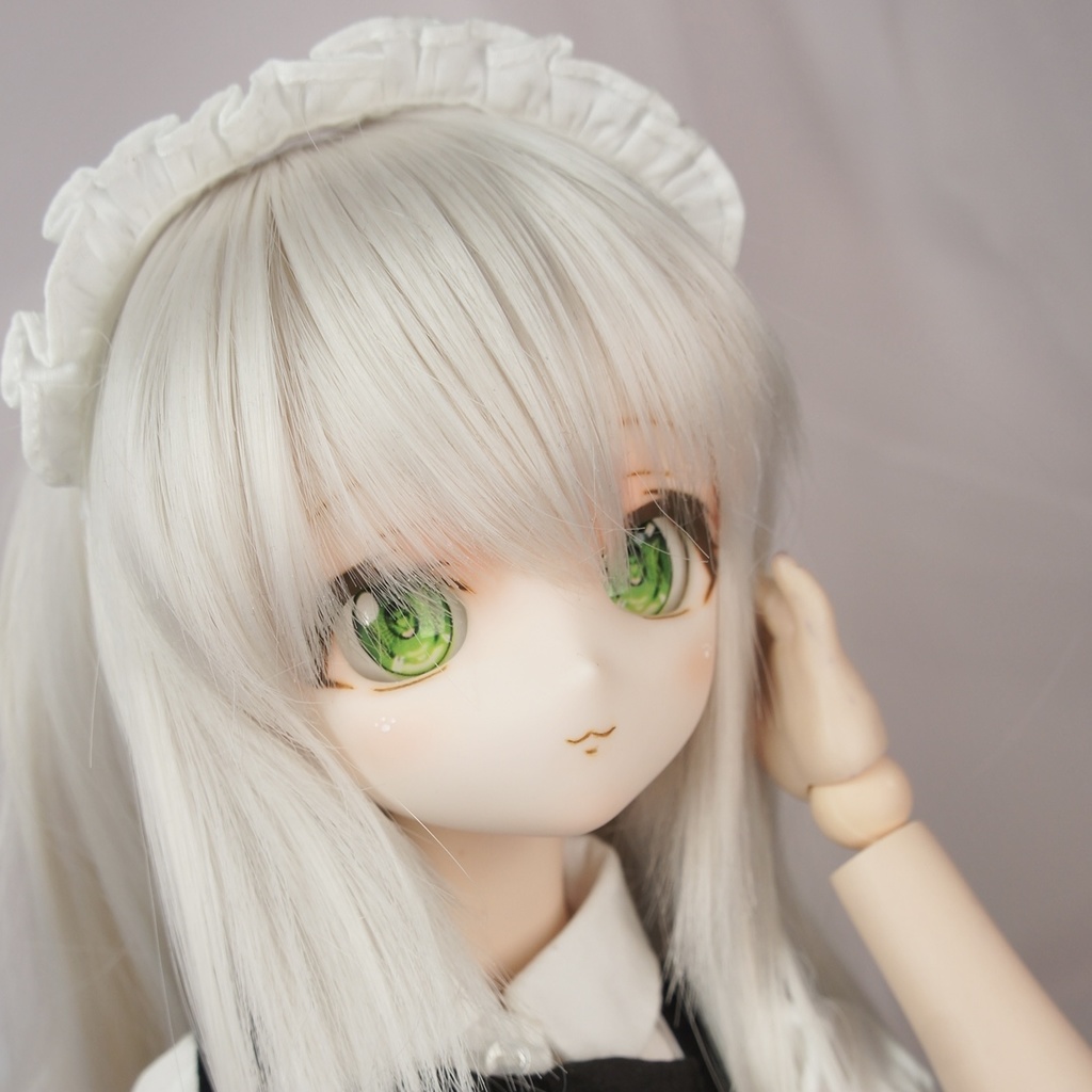 カスタムヘッド　ドール　DDH-28 セミホワイト肌 休止を終わらせに来た娘SW