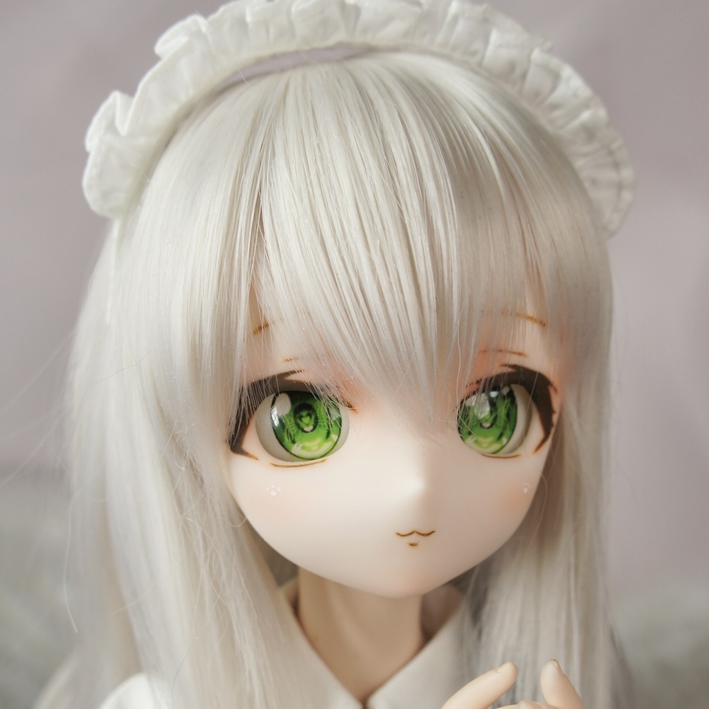カスタムヘッド　ドール　DDH-28 セミホワイト肌 休止を終わらせに来た娘SW