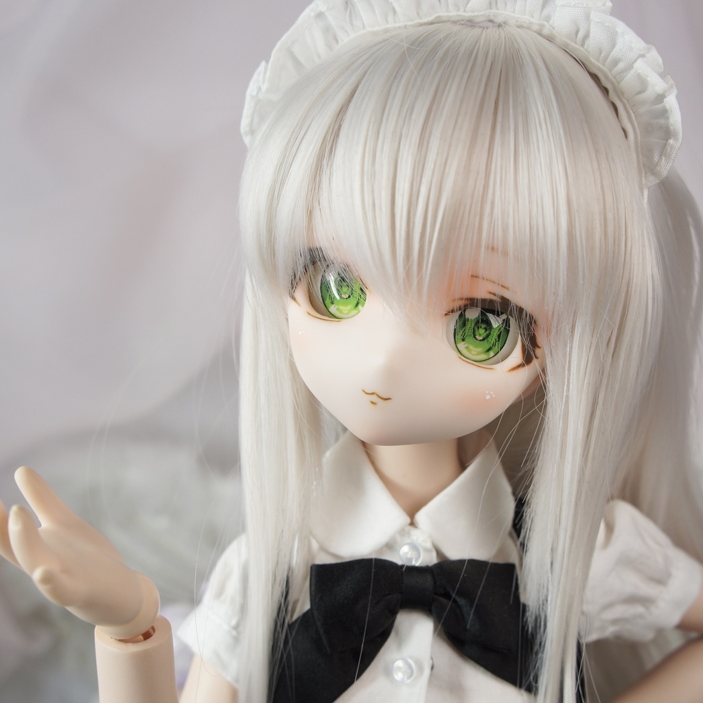 カスタムヘッド　ドール　DDH-28 セミホワイト肌 休止を終わらせに来た娘SW