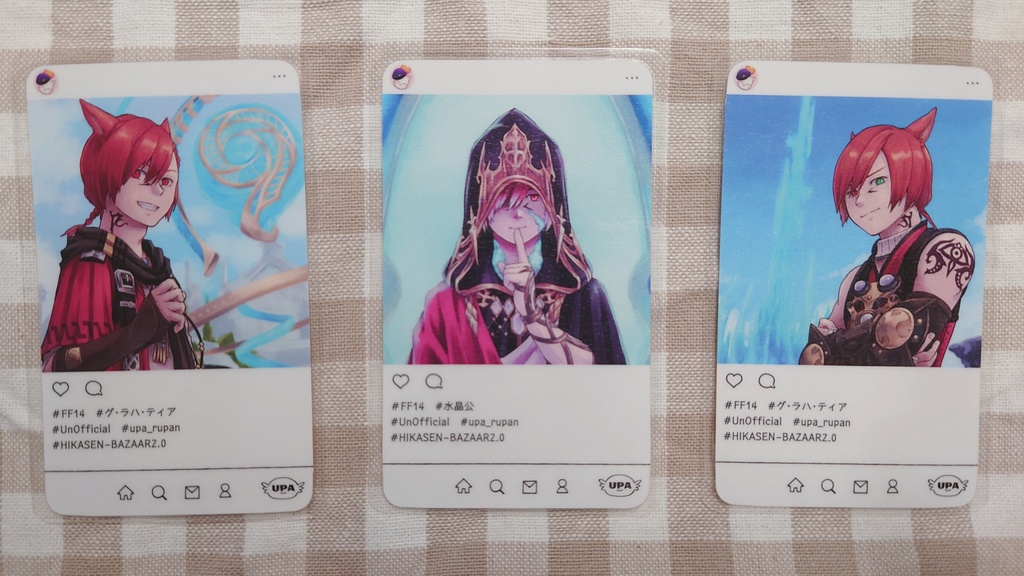 【グ・ラハ・ティア&水晶公】ハーフカットシール