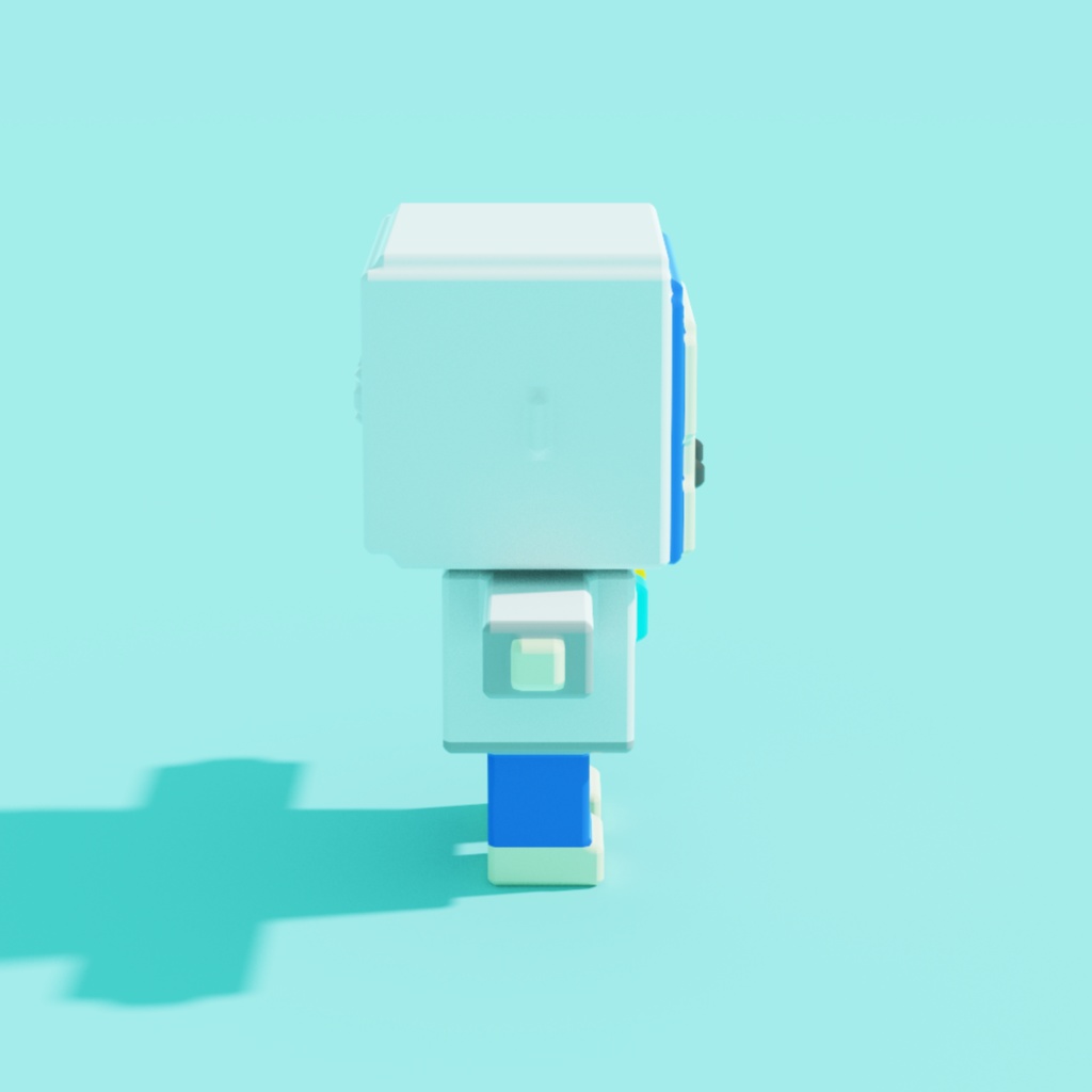 ボクセルアバター FVD#002 VRoid /Cluster用VRM