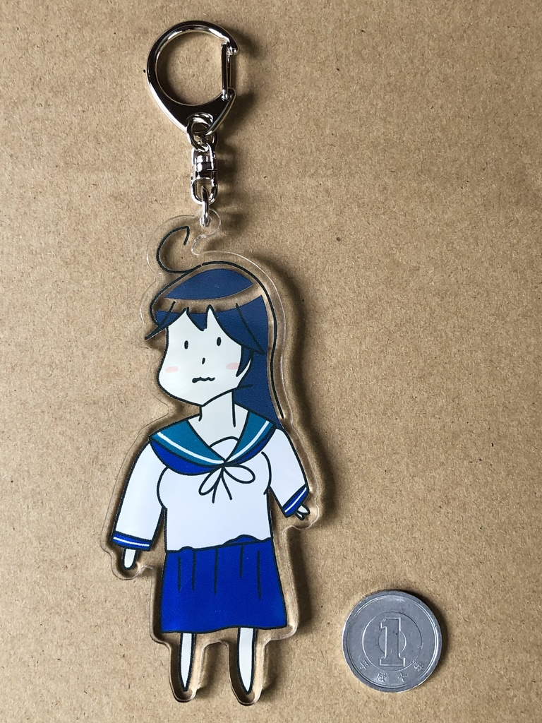やる気ないうしおちゃんアクリルキーホルダー