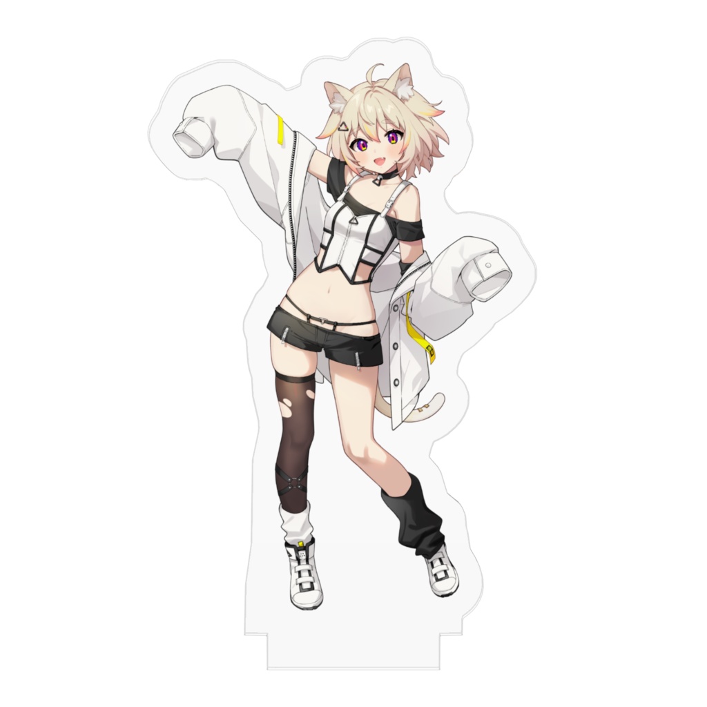 猫電めうる キーヴィジュアルアクリルスタンド 全4種類 50mmx50mm