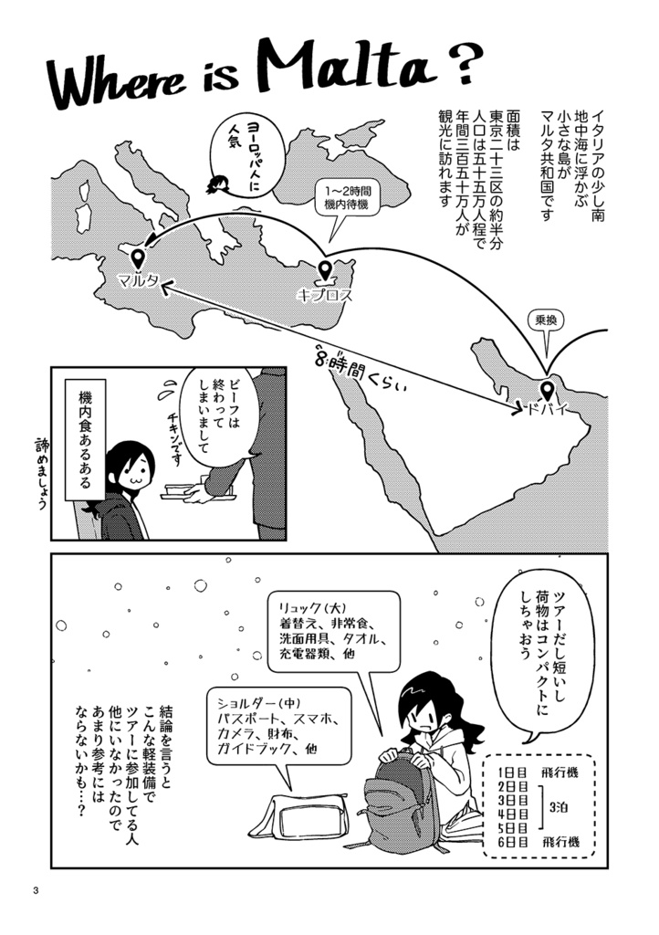 マルタ島回顧録