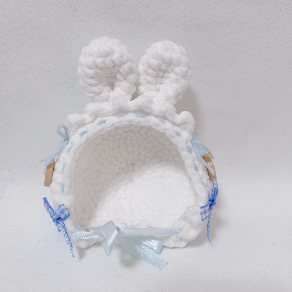 うさぎのぼんねっと あお