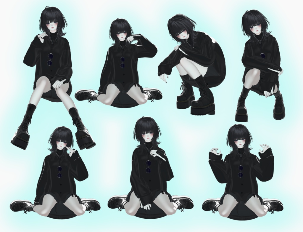 森羅ちゃん向けポーズ集 (APL対応)