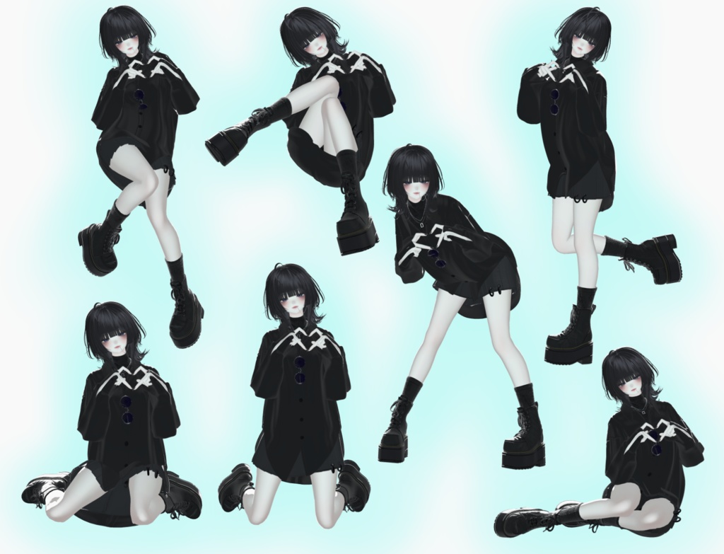 森羅ちゃん向けポーズ集 (APL対応)