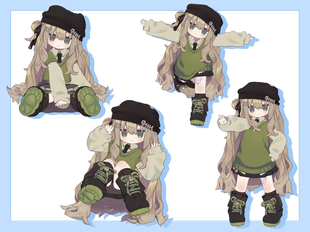 キプフェル向けポーズ集(APL対応)