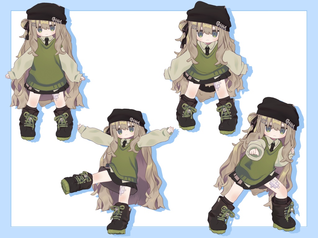 キプフェル向けポーズ集(APL対応)