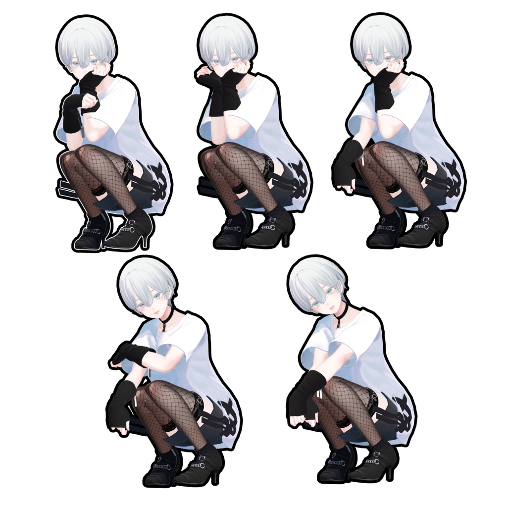 森羅ちゃんポーズ2 (APL対応) 森羅、ルミナ対応