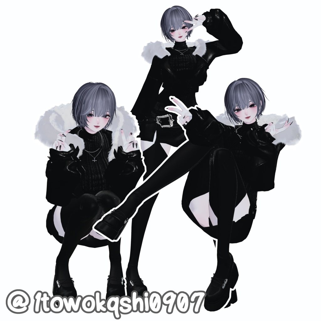 森羅ちゃんポーズ2 (APL対応) 森羅、ルミナ対応