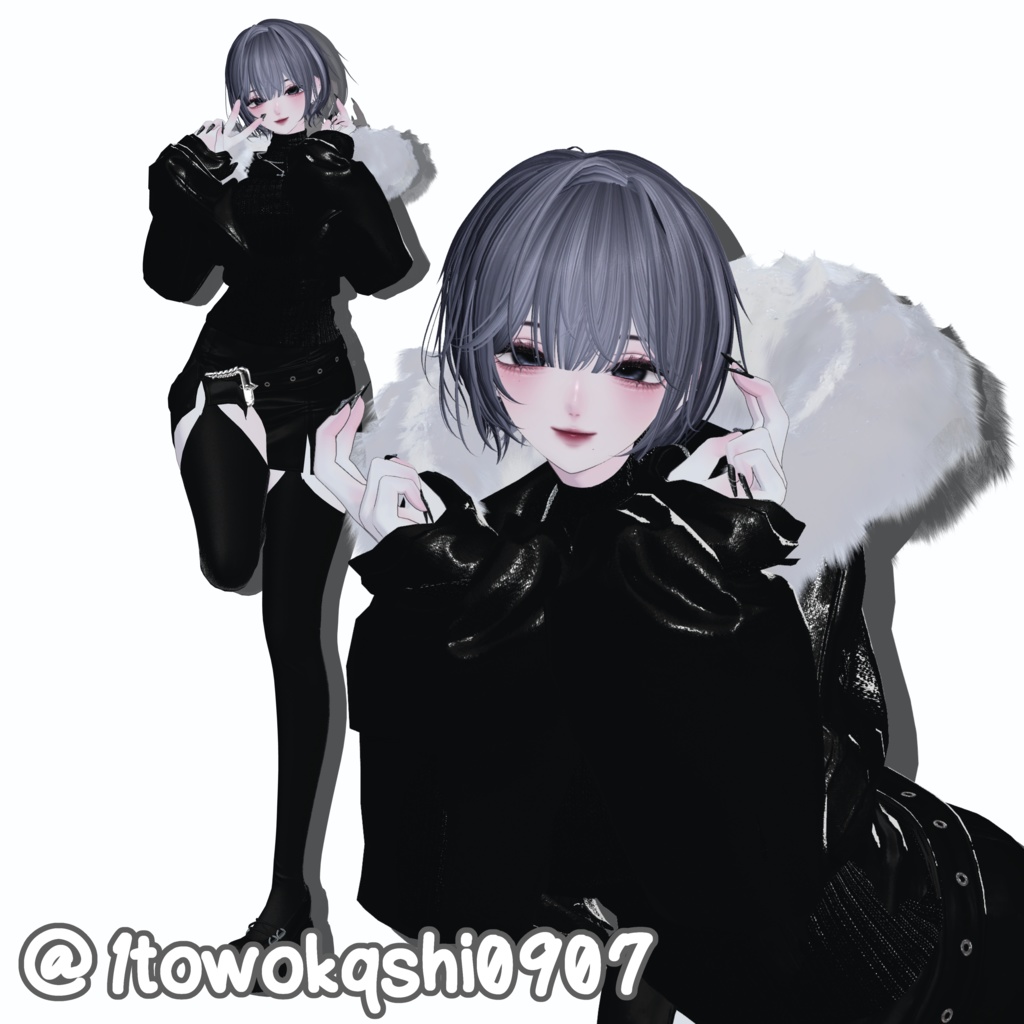 森羅ちゃんポーズ2 (APL対応) 森羅、ルミナ対応