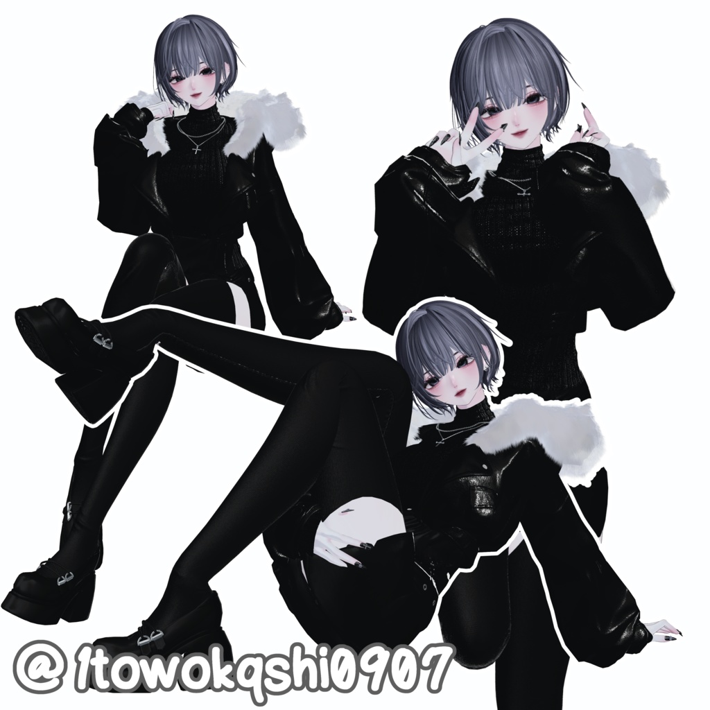 森羅ちゃんポーズ2 (APL対応) 森羅、ルミナ対応