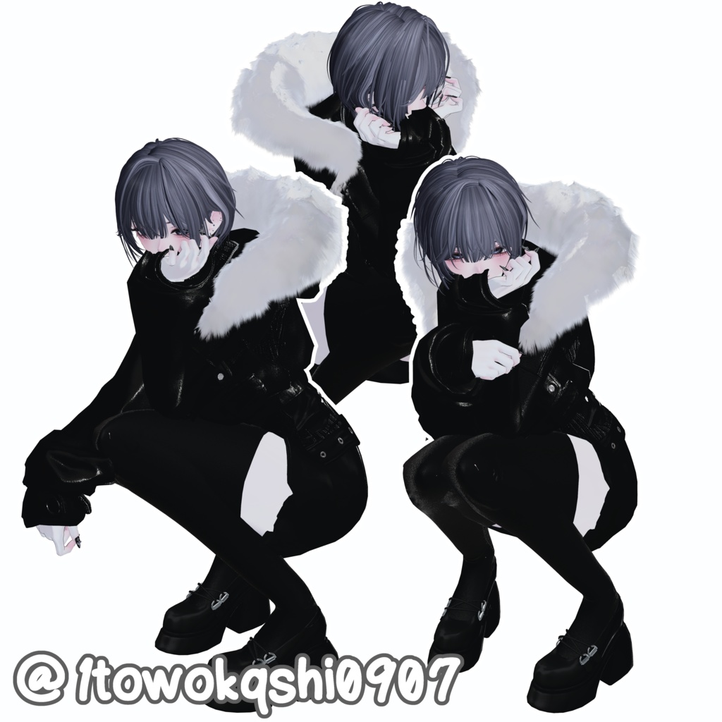 森羅ちゃんポーズ2 (APL対応) 森羅、ルミナ対応