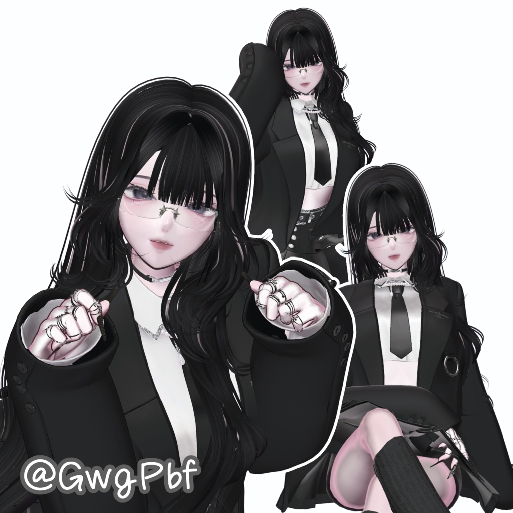 森羅ちゃんポーズ2 (APL対応) 森羅、ルミナ対応