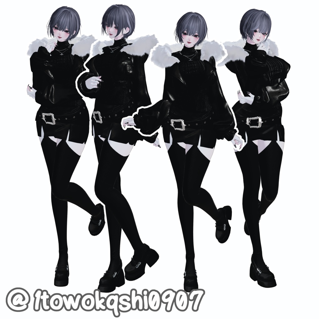 森羅ちゃんポーズ2 (APL対応) 森羅、ルミナ対応