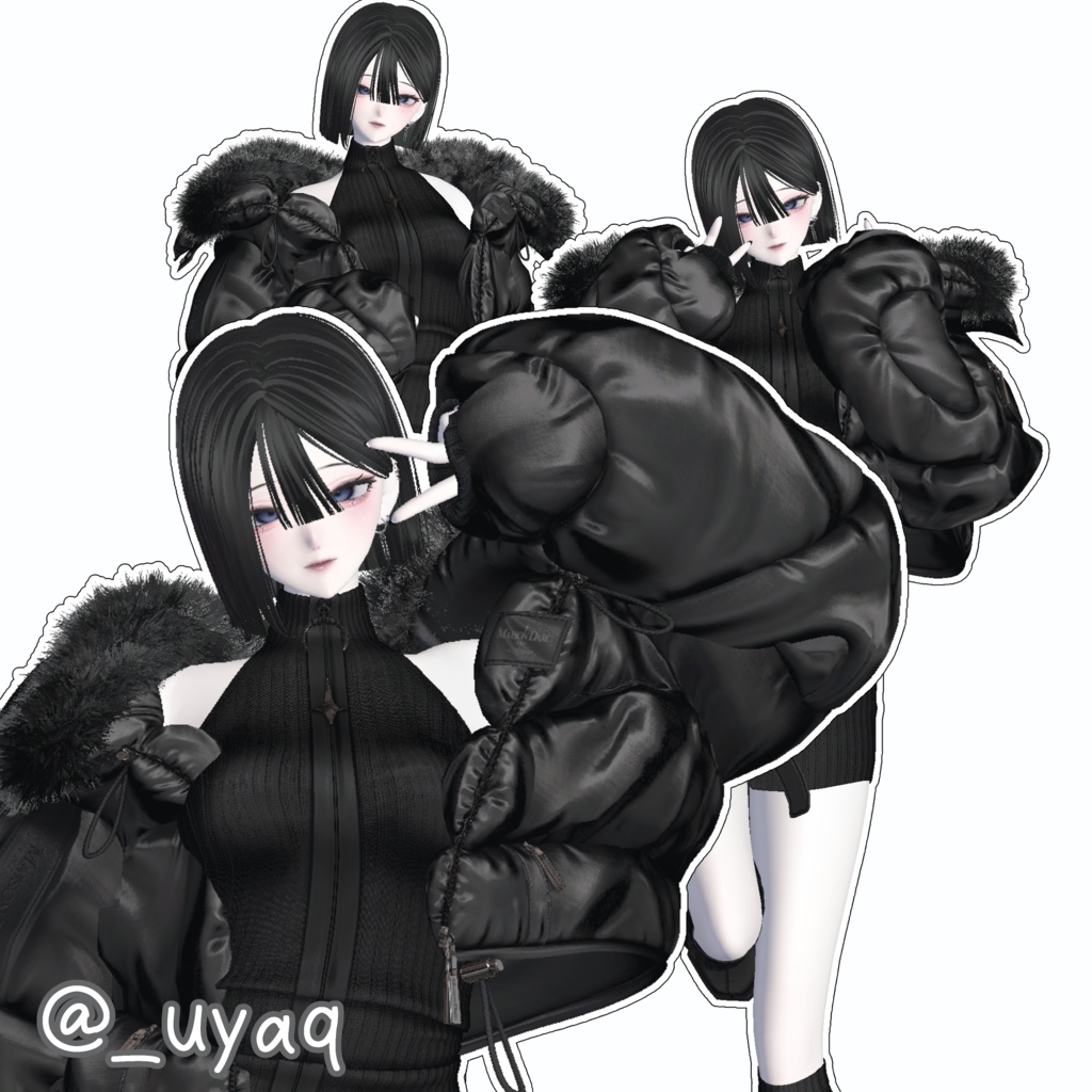 森羅ちゃんポーズ2 (APL対応) 森羅、ルミナ対応