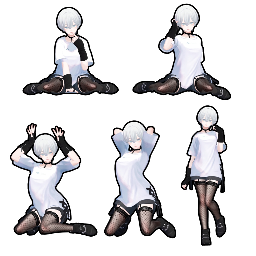 森羅ちゃんポーズ2 (APL対応) 森羅、ルミナ対応