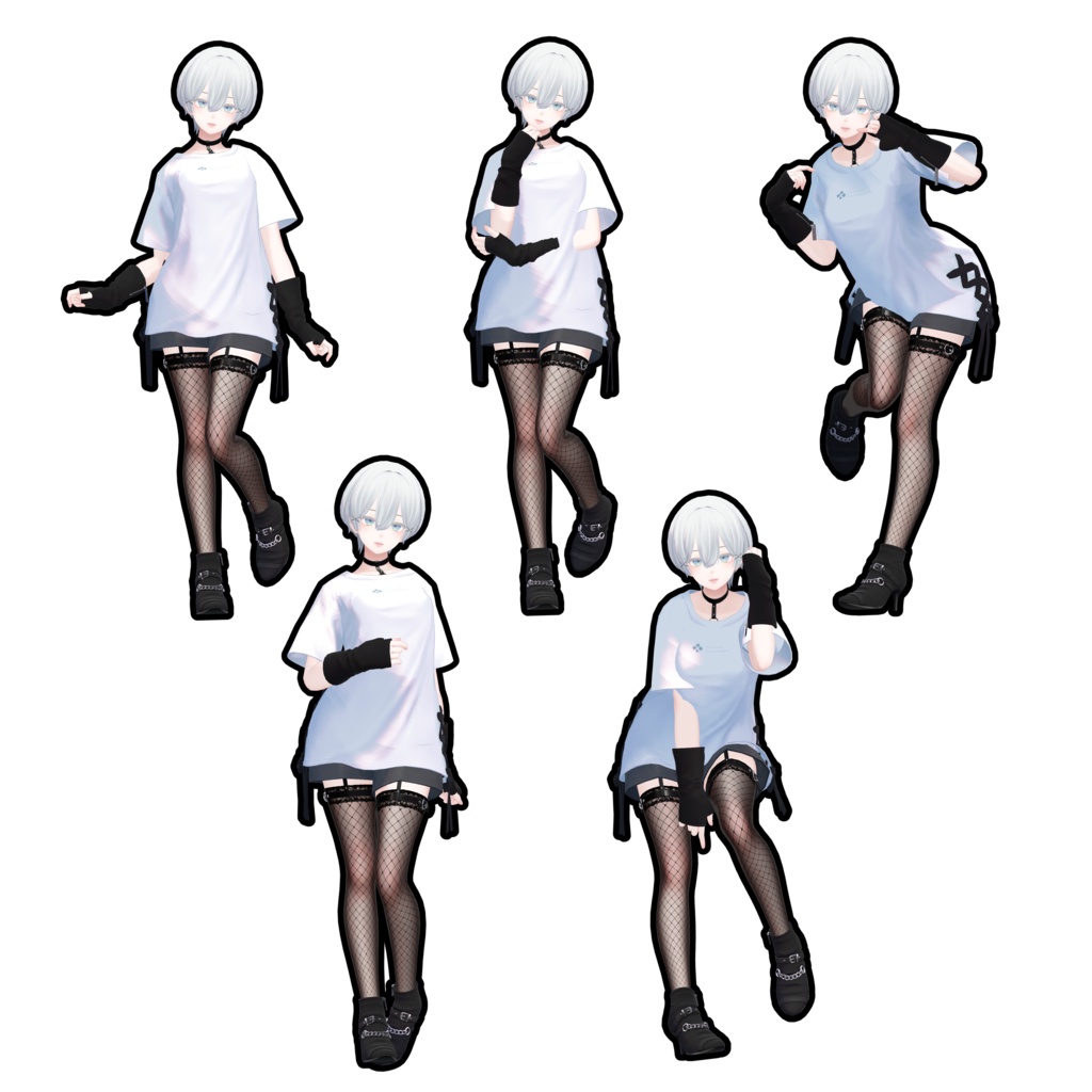 森羅ちゃんポーズ2 (APL対応) 森羅、ルミナ対応