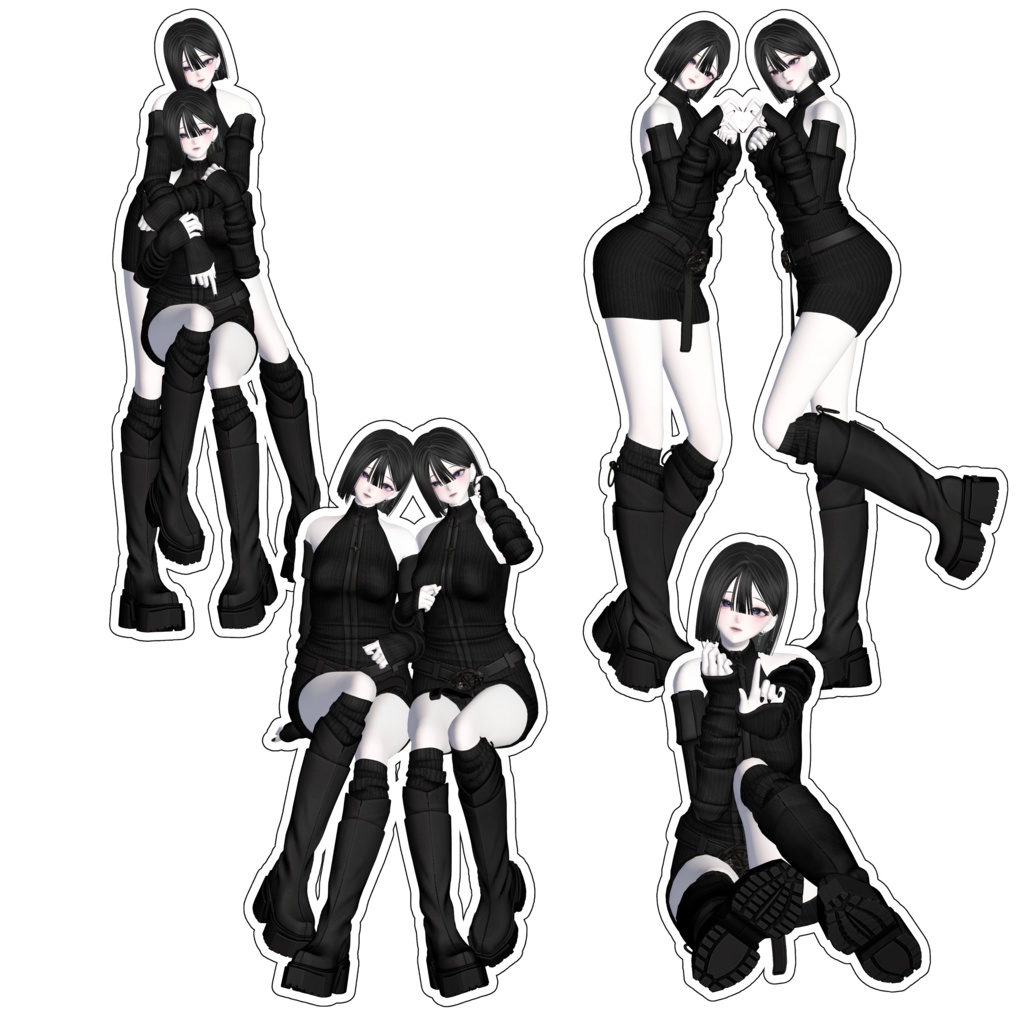 【無料/free】Thank you 300follow‼ pose