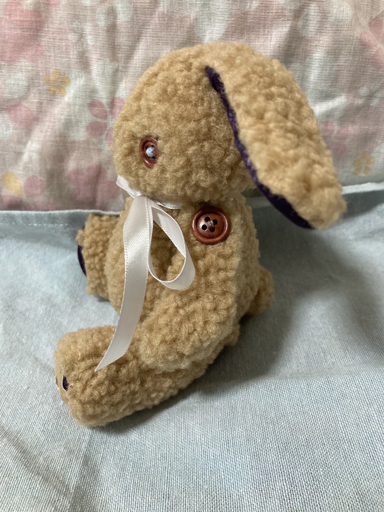 小さなコルコット 茶兎