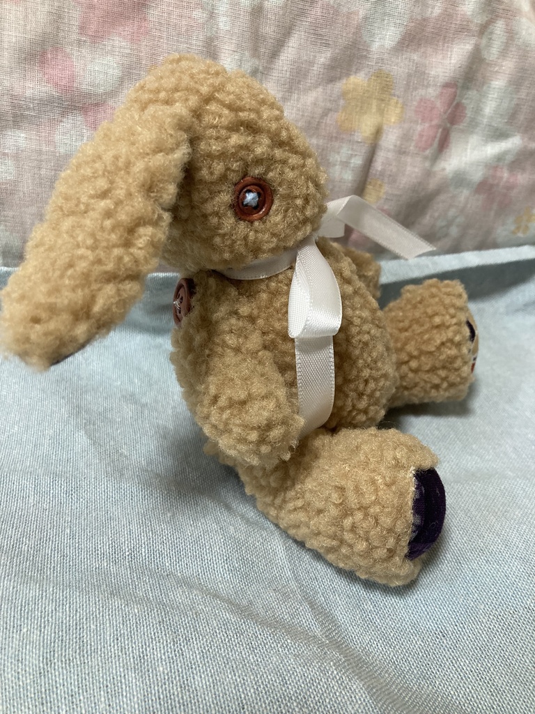 小さなコルコット 茶兎