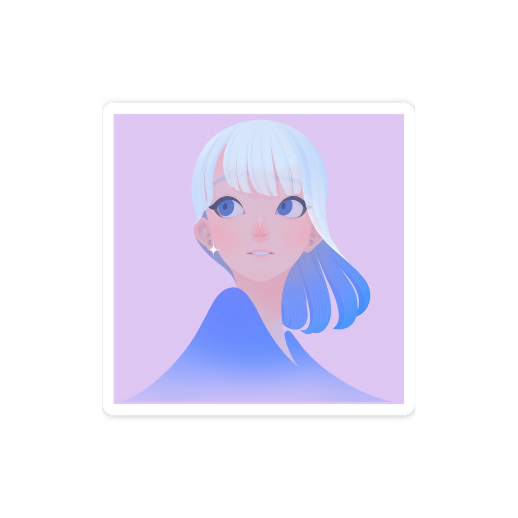 スマホステッカー<192>「Sérénité」