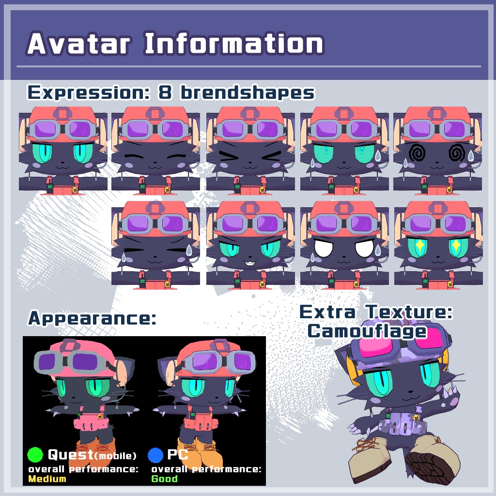 【VRChat/Quest対応】レコ/Reco