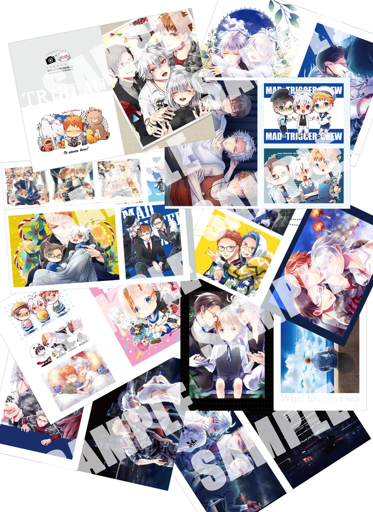 イラスト集TRIBLAU【イベントセット】