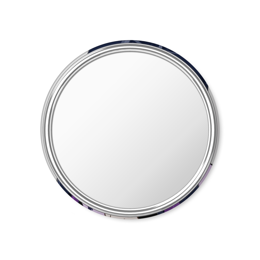 独楽うさ 缶ミラー