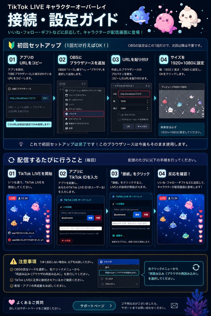 【ギフト連帯】TIKTOKライブ配信で自分で描いた絵を泳がそう!
