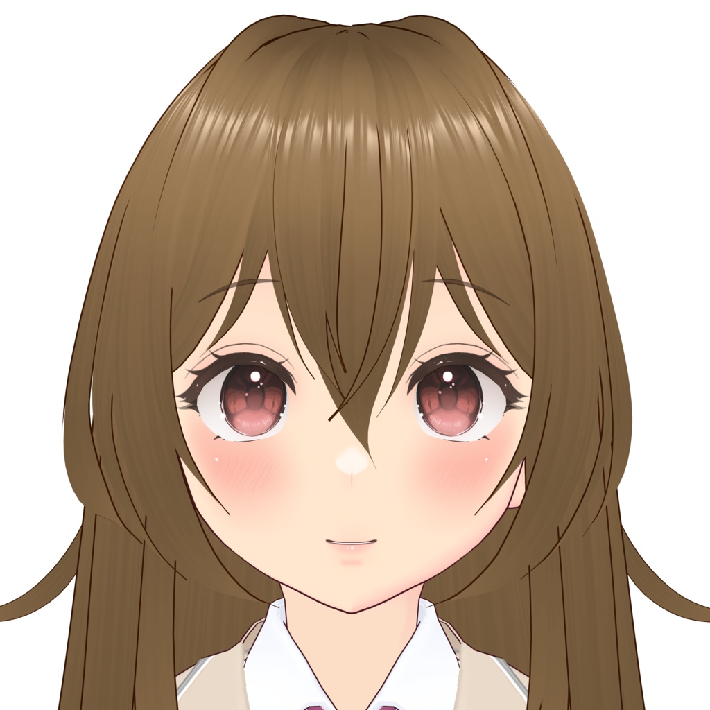 【VRoidヘアプリセット】前髪その1