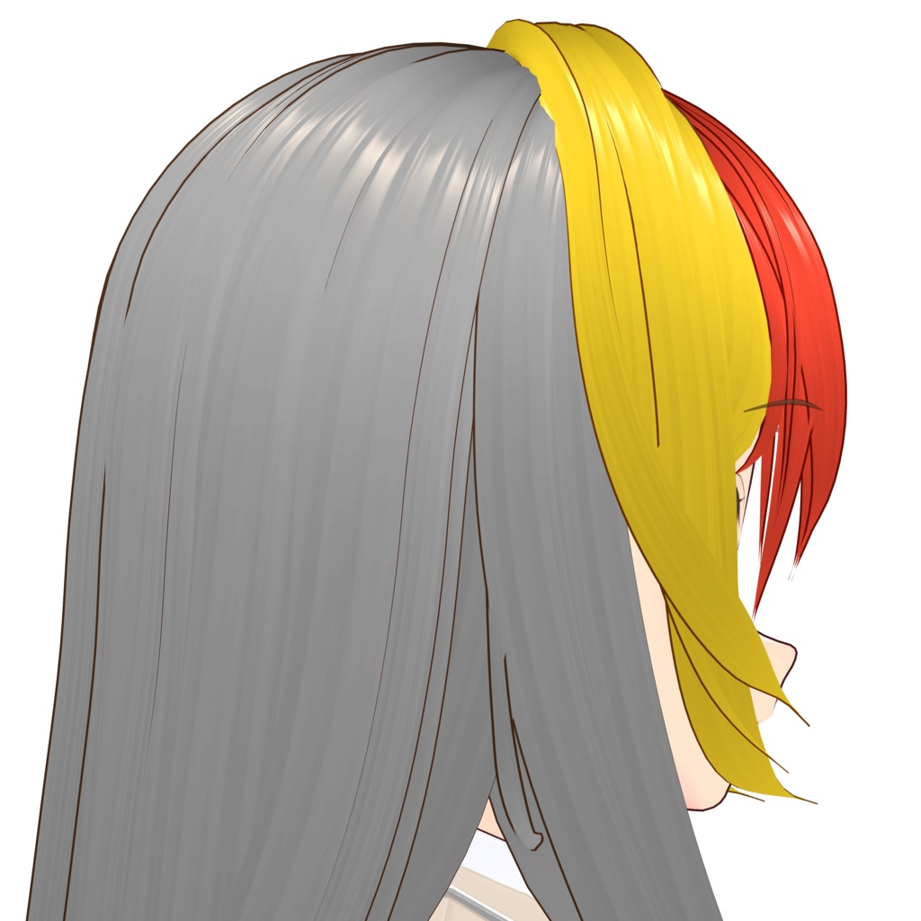 【VRoidヘアプリセット】前髪その1