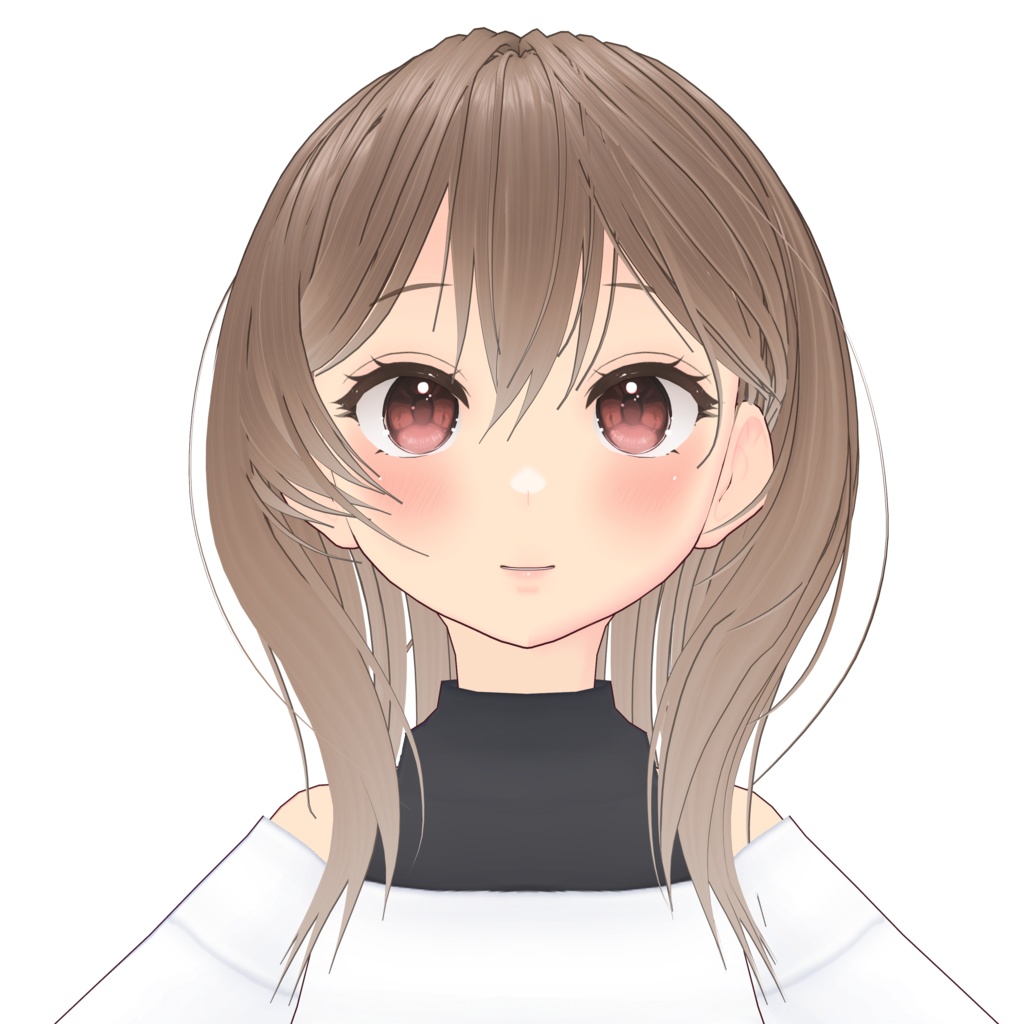 【VRoidヘアプリセット】ウルフカットその1