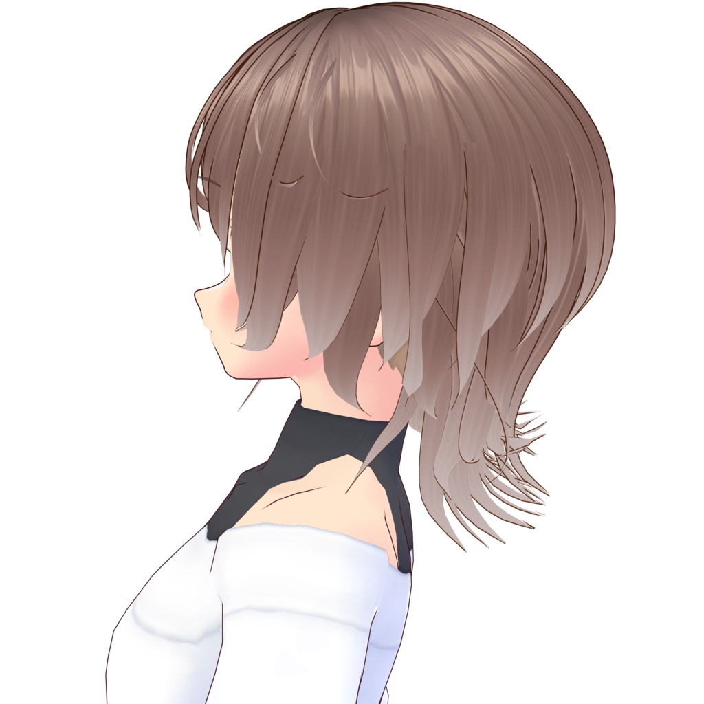 【VRoidヘアプリセット】クラゲヘアその3
