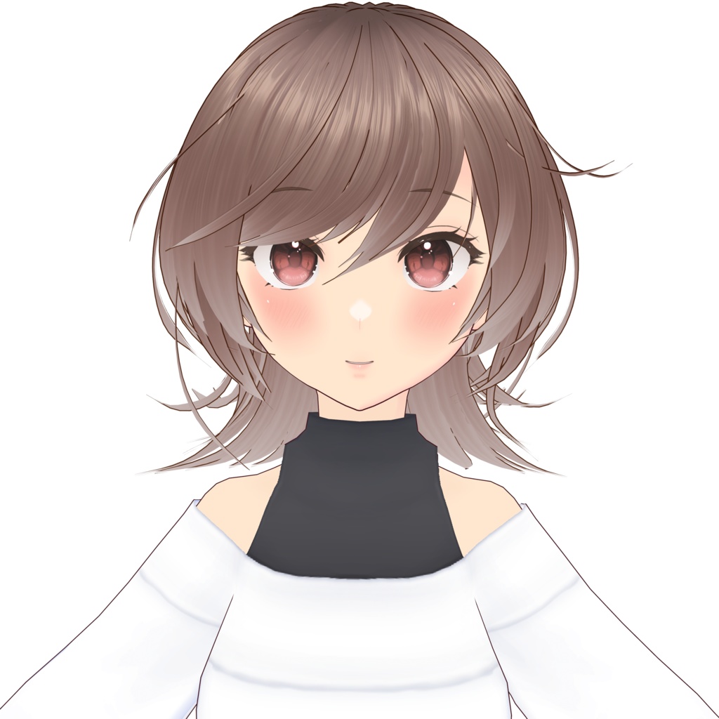 【VRoidヘアプリセット】クラゲヘアその3