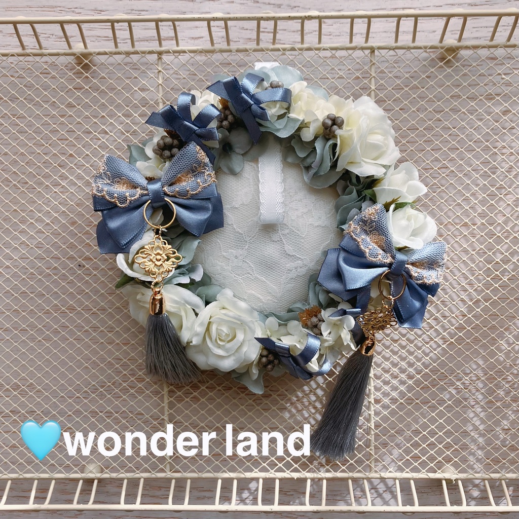 レースアップチャイナロゼット