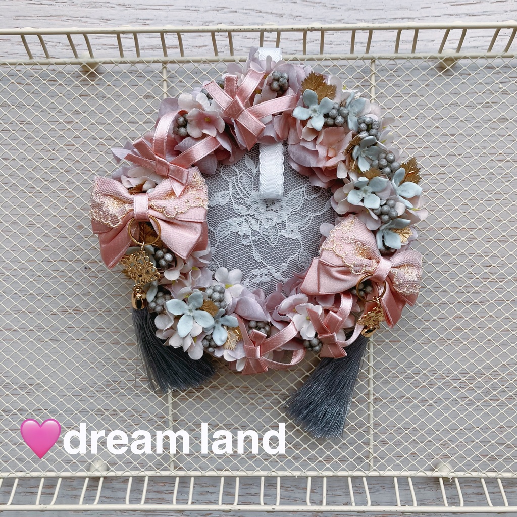 レースアップチャイナロゼット