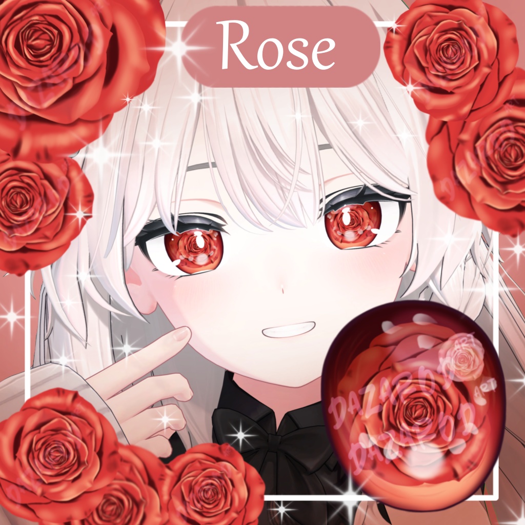 Shinano Flower Bouquet! Eye Textures 6 Flowers! 16 Colors Each!