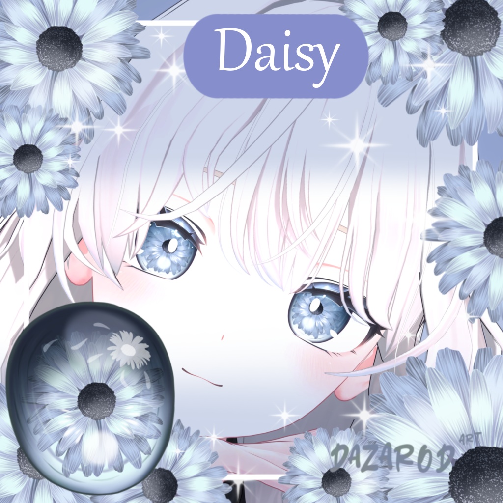 Shinano Flower Bouquet! Eye Textures 6 Flowers! 16 Colors Each!