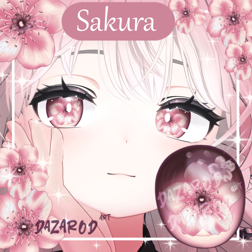 Shinano Flower Bouquet! Eye Textures 6 Flowers! 16 Colors Each!