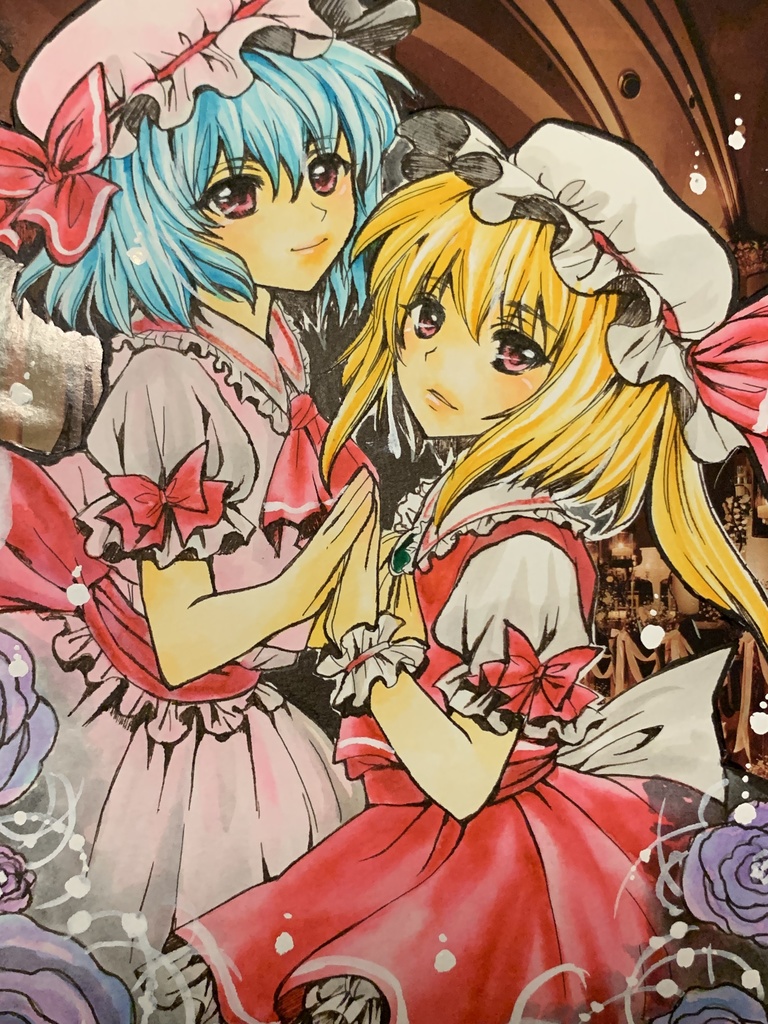 アナログ原画　ポストカード原稿