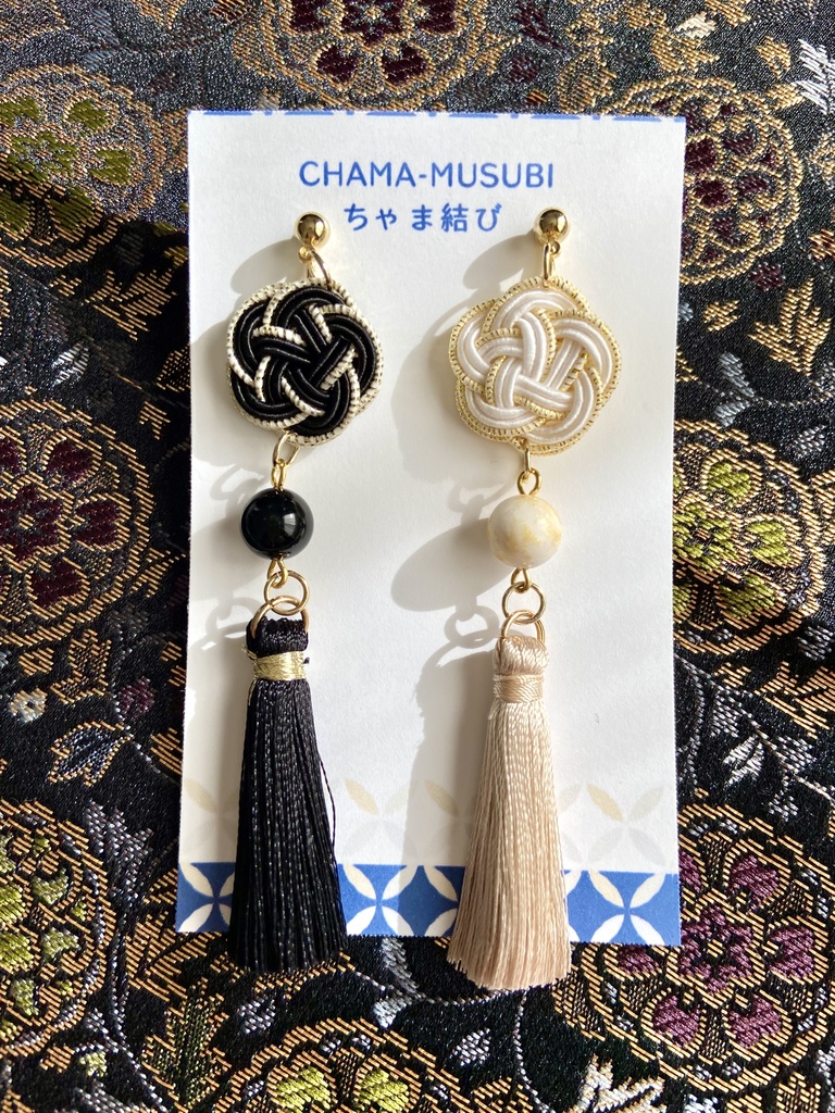 【忍たま】土井先生 天鬼 イメージ タッセル イヤリング ピアス