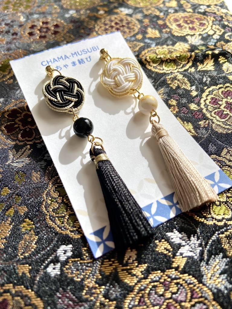 【忍たま】土井先生 天鬼 イメージ タッセル イヤリング ピアス