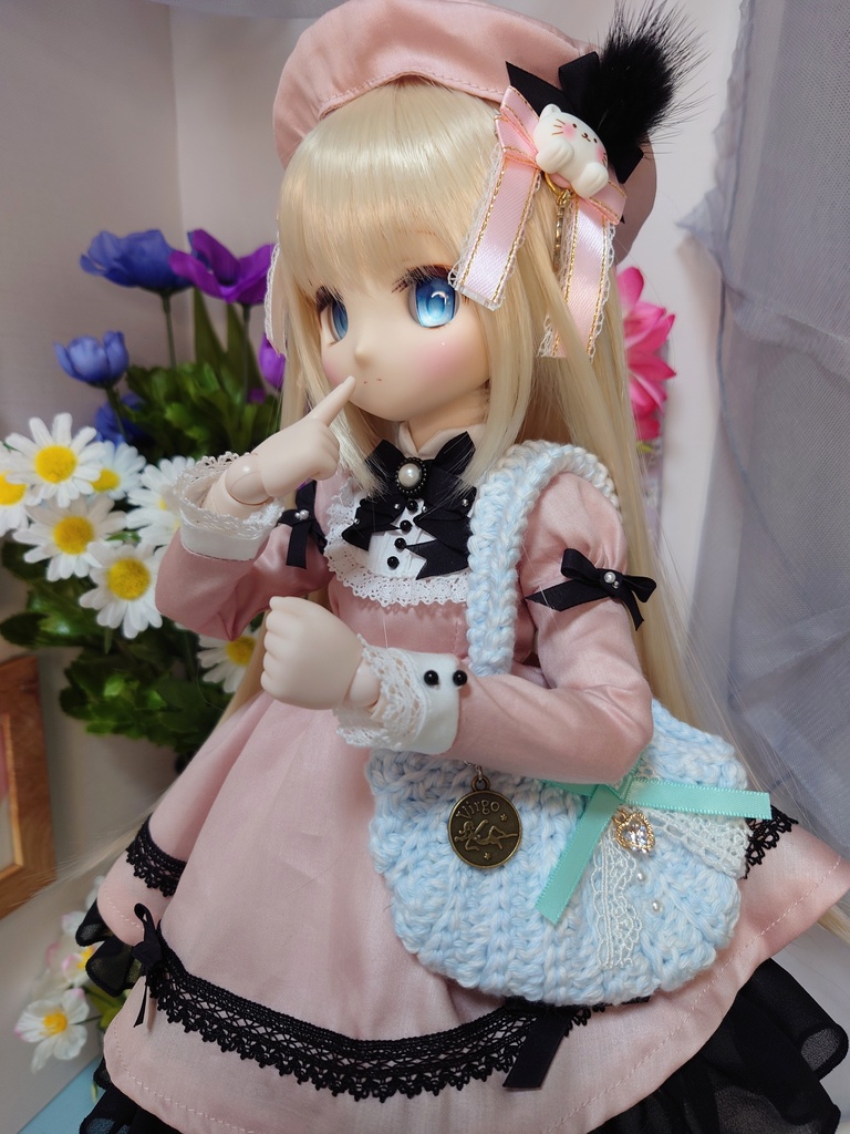 選べる星座チャームなパステル調のトートバッグ